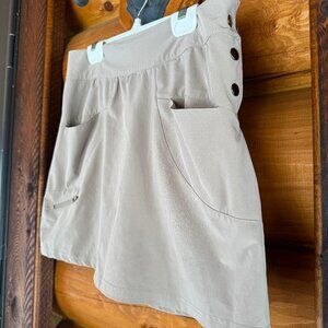 Khaki Skort Active Wear by Kyodan Size XS